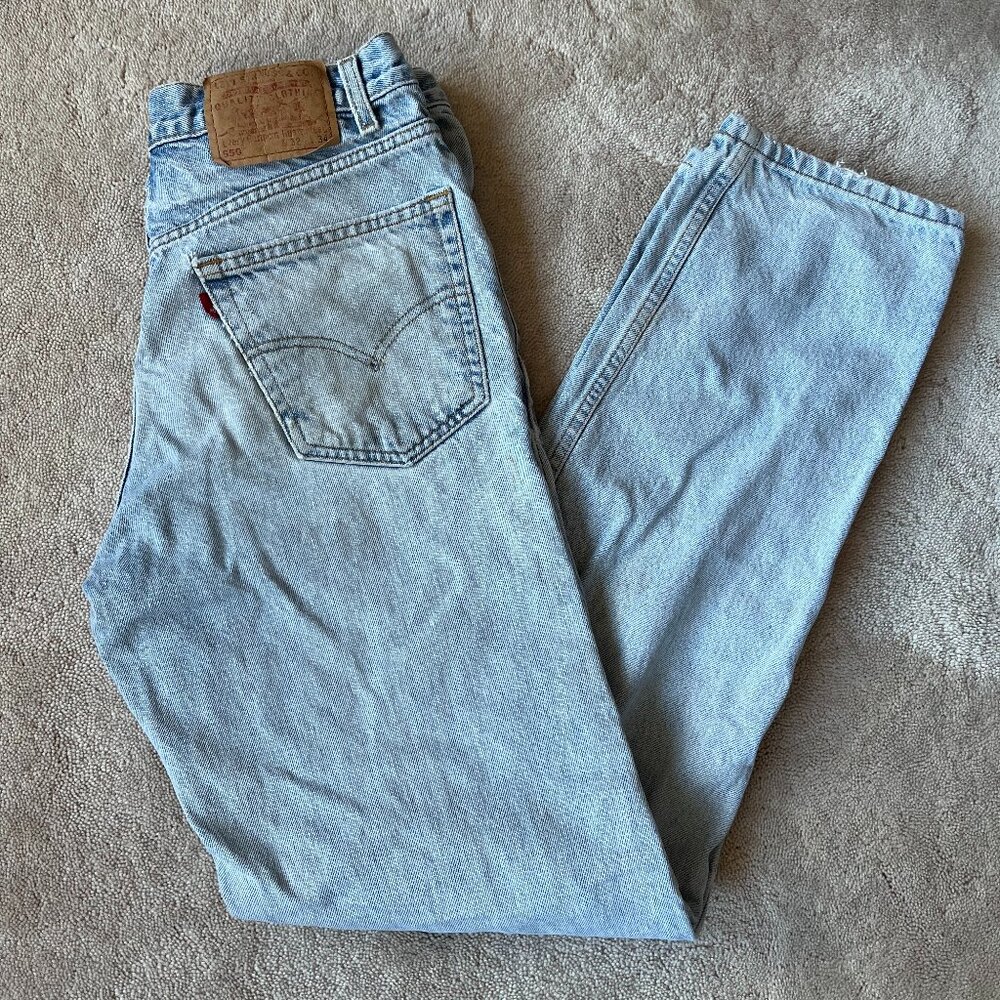 Vintage Levi's 550 Light Wash Jeans, W29 L33